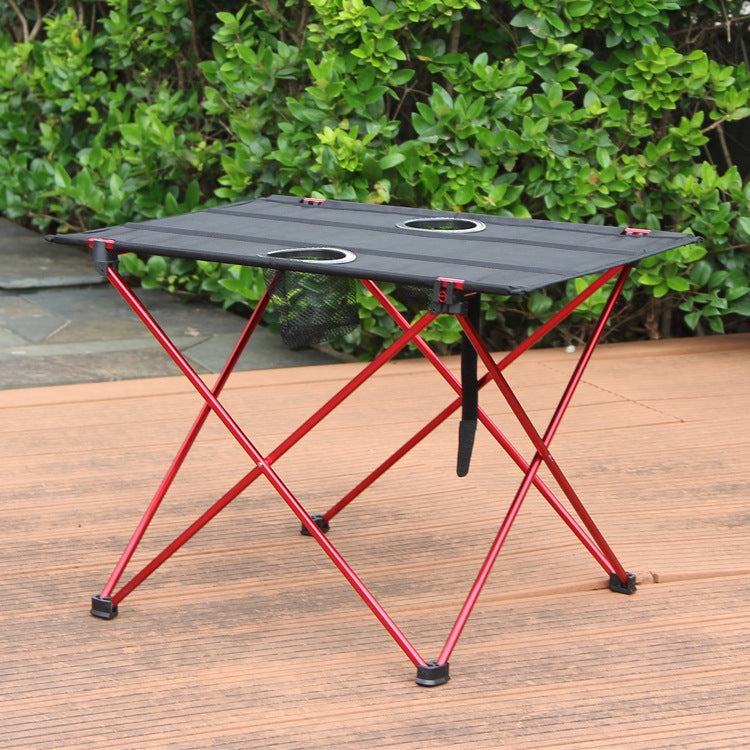 8249 Outdoor Ultra Light Aluminum Folding Table Small Portable Picnic Table