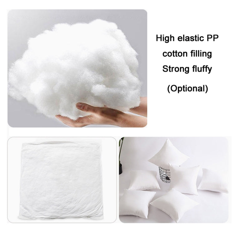 Double-Sided Plush Pillow Home Sofa Cushion Pillowcase