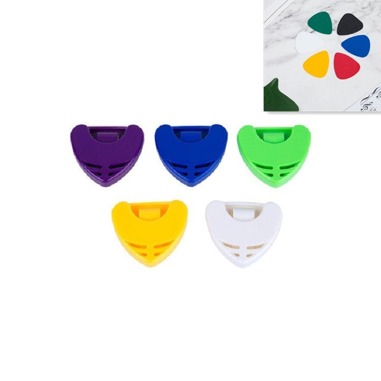 100 PCS ABS Storage Box for Guitar Pick, Random Color Delivery