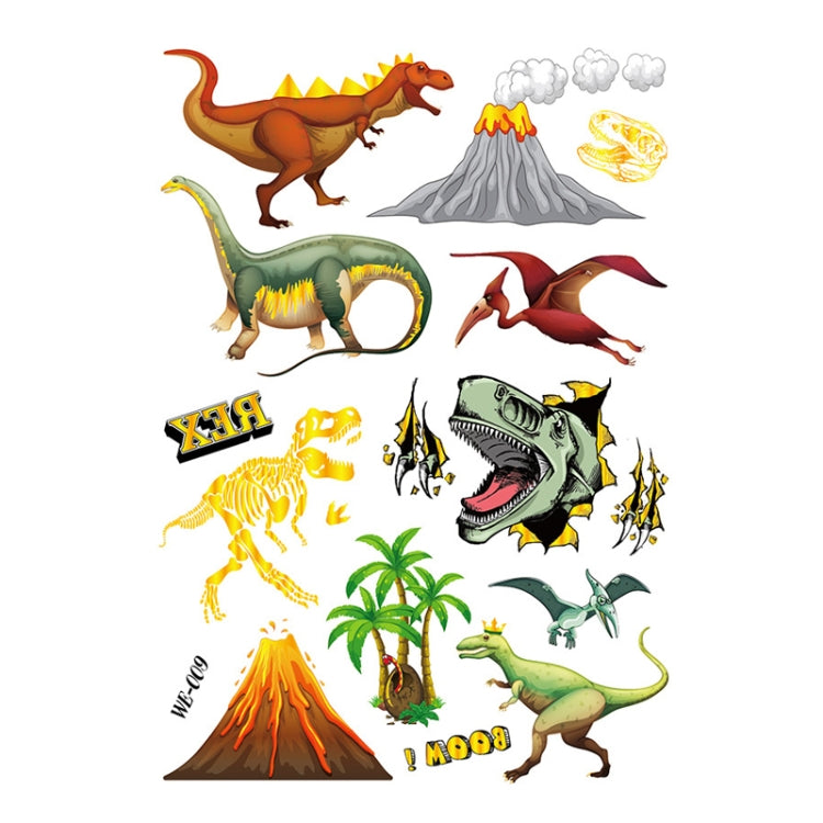 10 PCS Children Cartoon Bronzing Water Transfer Tattoo Stickers