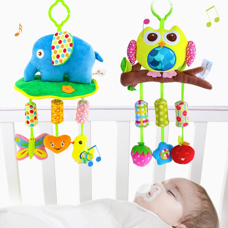 Cute Animal Wind Chimes Baby Toy 0-1 Year Old Bed Hanging Grip Baby Bed Bell