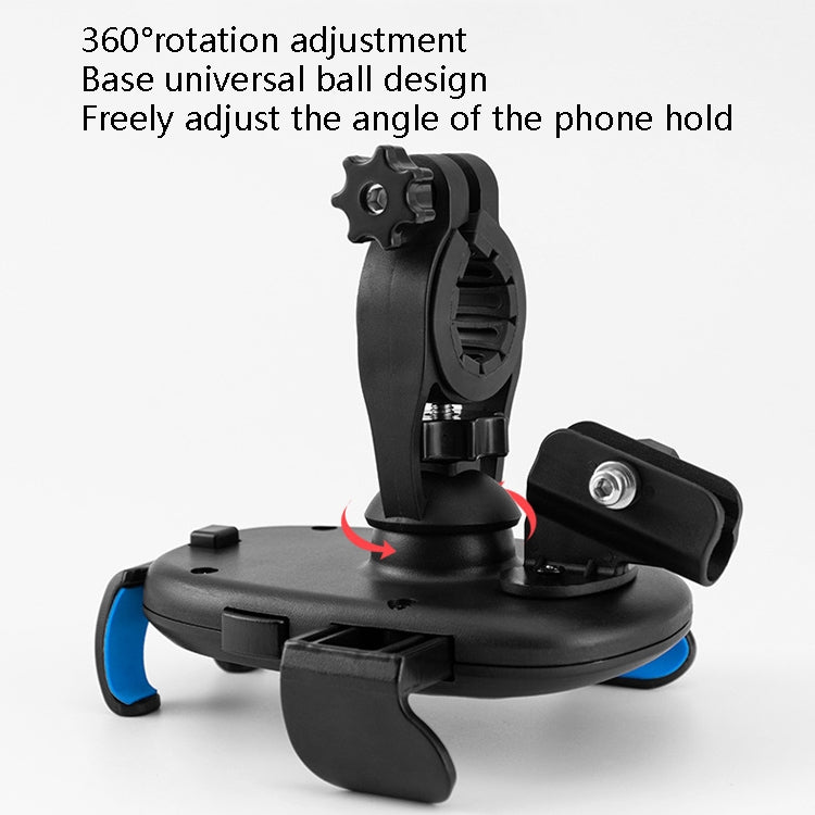 CYCLINGBOX BG-2935 Bicycle Mobile Phone Bracket With Umbrella Waterproof Navigation Electric Car Mobile Phone Frame, Style: