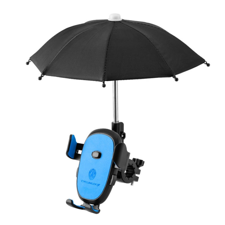 CYCLINGBOX BG-2935 Bicycle Mobile Phone Bracket With Umbrella Waterproof Navigation Electric Car Mobile Phone Frame, Style: