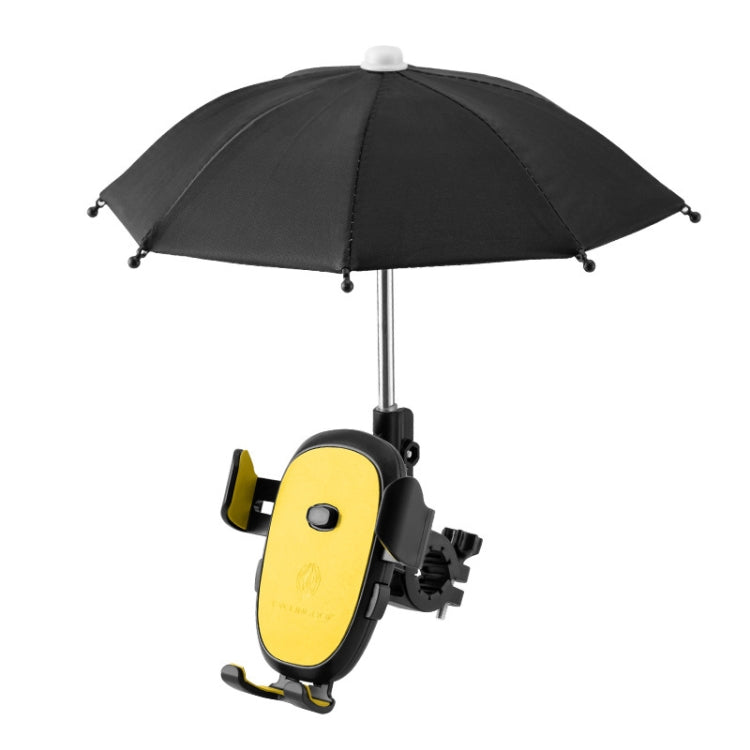CYCLINGBOX BG-2935 Bicycle Mobile Phone Bracket With Umbrella Waterproof Navigation Electric Car Mobile Phone Frame, Style: