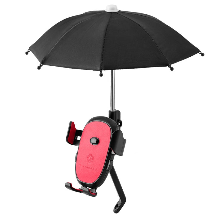 CYCLINGBOX BG-2935 Bicycle Mobile Phone Bracket With Umbrella Waterproof Navigation Electric Car Mobile Phone Frame, Style: