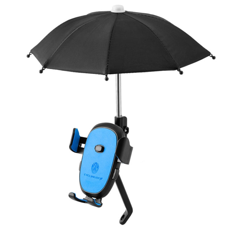 CYCLINGBOX BG-2935 Bicycle Mobile Phone Bracket With Umbrella Waterproof Navigation Electric Car Mobile Phone Frame, Style: