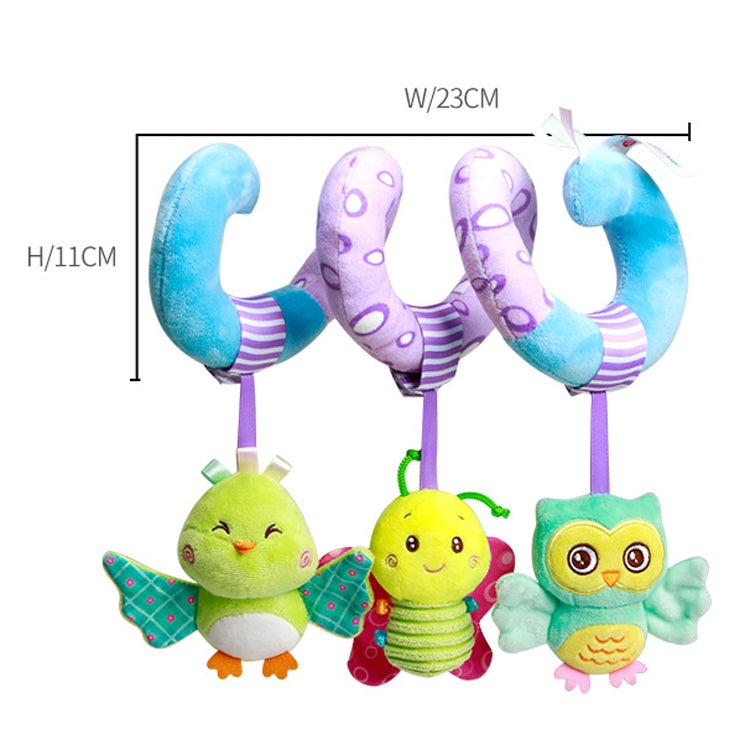 0-1 Year Old Baby Toys Newborn Baby Animal Lathe Hanging Early Education Teaching Aids