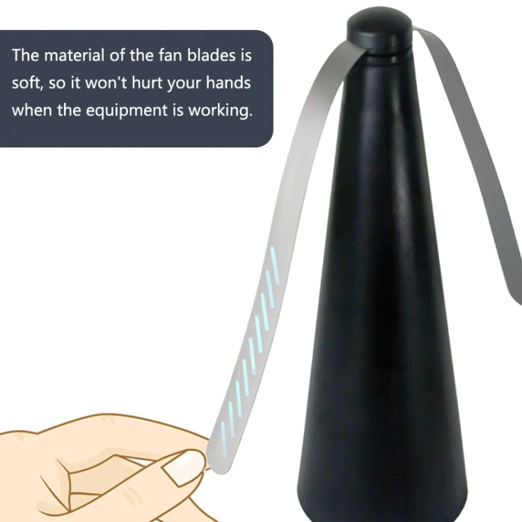 Outdoor Multi-Function Fan Leaf Fly Repeller Automatic Fly Trap Mosquito Repellent Fan