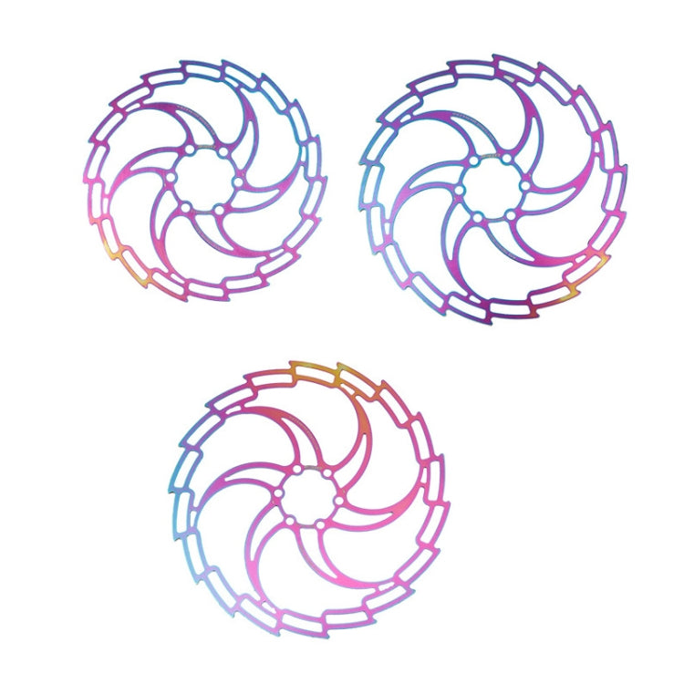 IIIPRO Bike Disc Mountain Bike Hollow Disc Dish Six Nail Brake Pad, Style: