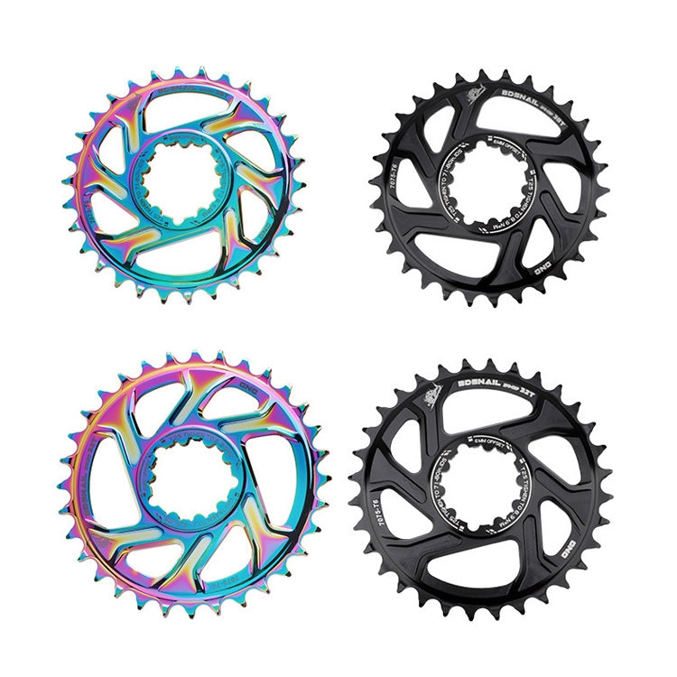 BDSNAIL Mountain Bike Single Disk GXP Direct-Shaped Integrated Disk Positive And Negative Tooth Disc