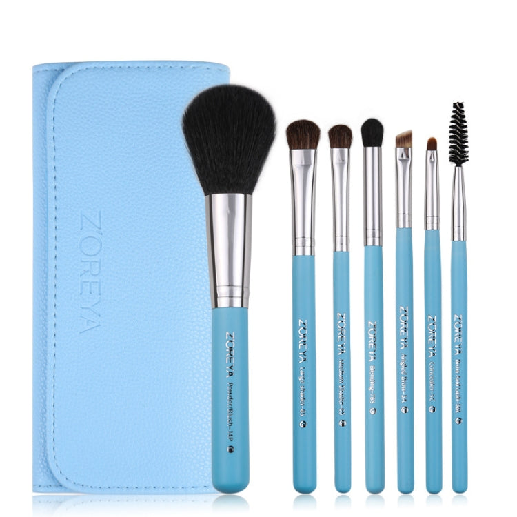 ZOREYA 7-In-1 Makeup Brush Set Brush Blush Brush Foundation Brush With Makeup Brush Bag