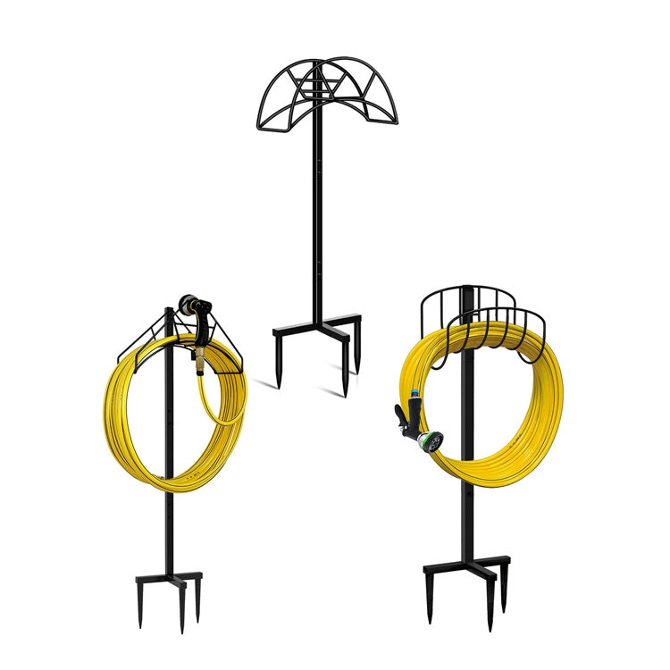 LIANFA018 Garden Hose Bracket Removable Metal Water Pipe Hose Rack Vertical Garden Hose Storage Rack