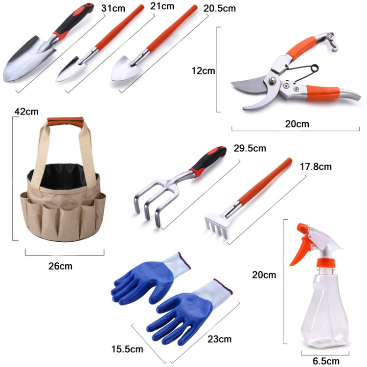 Aluminum Alloy Garden Tool Canvas Bag