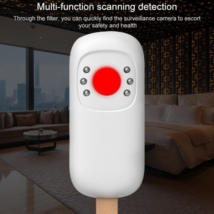 T6 Infrared Wireless Signal Detector Multi-Function Handheld Scanning Detector Anti-Monitoring Anti-Candid Anti-Tracking
