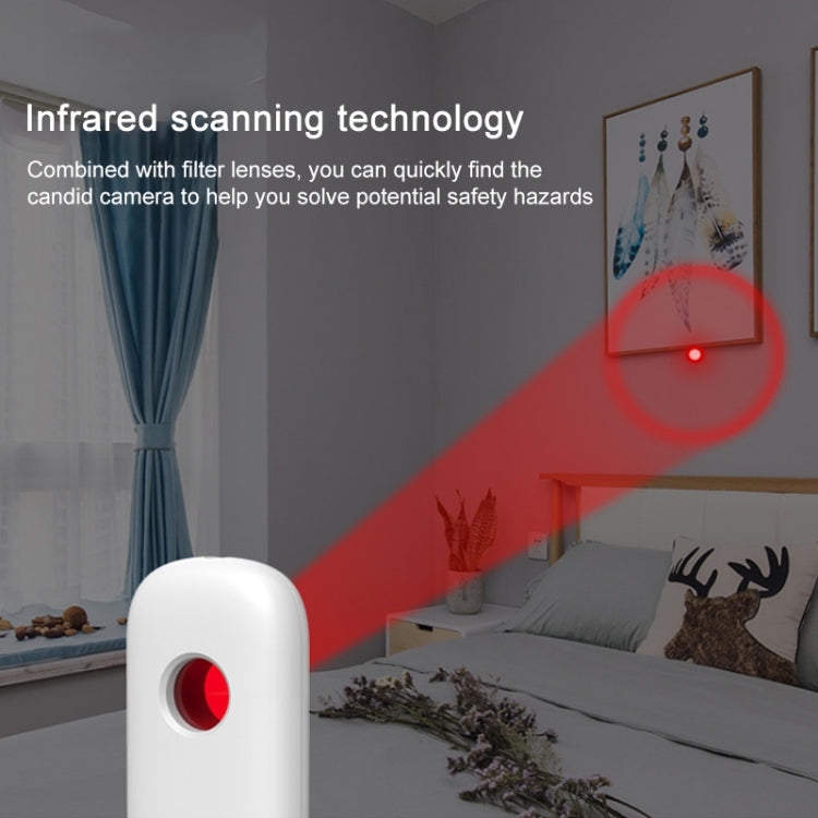 T6 Infrared Wireless Signal Detector Multi-Function Handheld Scanning Detector Anti-Monitoring Anti-Candid Anti-Tracking