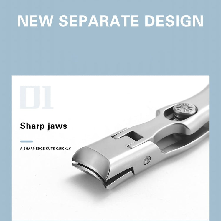 Stainless Steel Large Anti-Fly Splattering Nail Knife Large Opening Nail Cutting