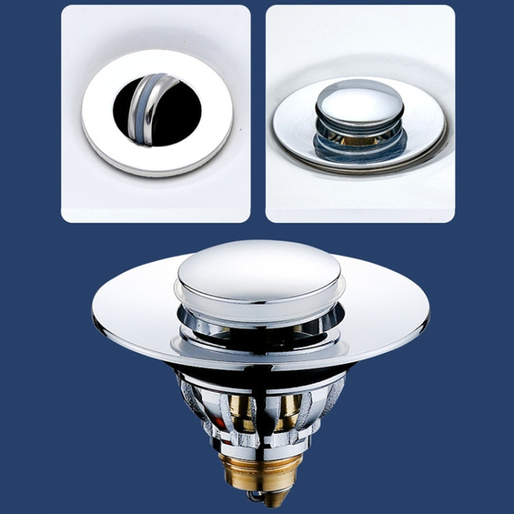 Copper Wash Basin Leaking Plug Push-Type Leaking Plug