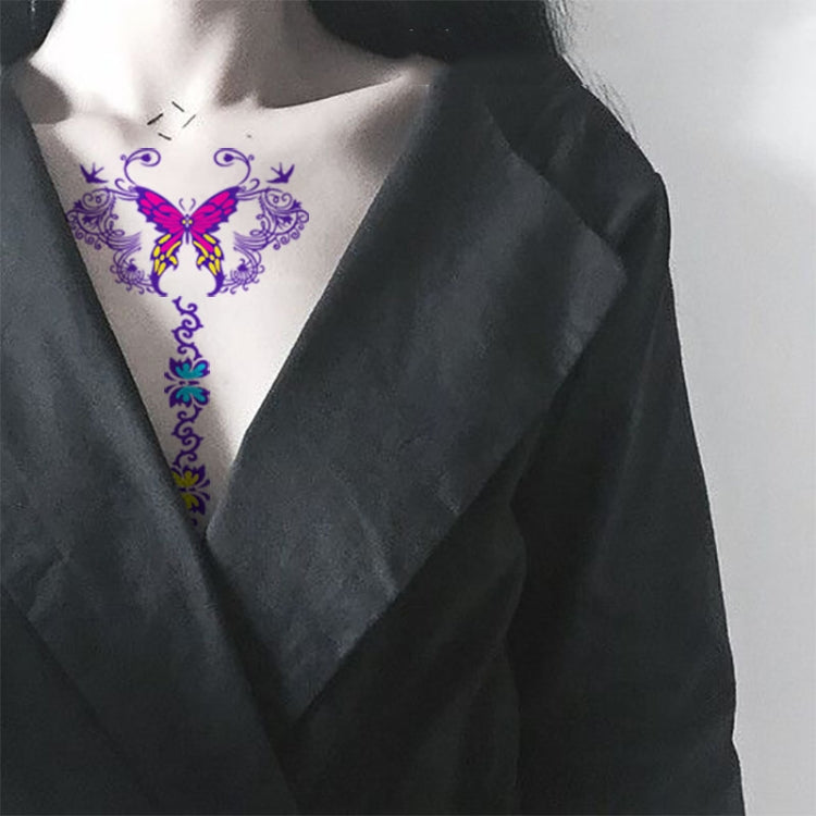 Fluorescent Face Waterproof Environmental Protection Tattoo Stickers Nightclub Bar Flower Arm Stickers