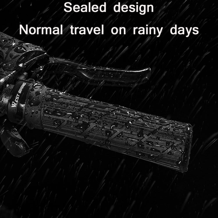 WEST BIKING Bicycle Anti-Skid And Shock-Absorbing Comfortable Grip Cover