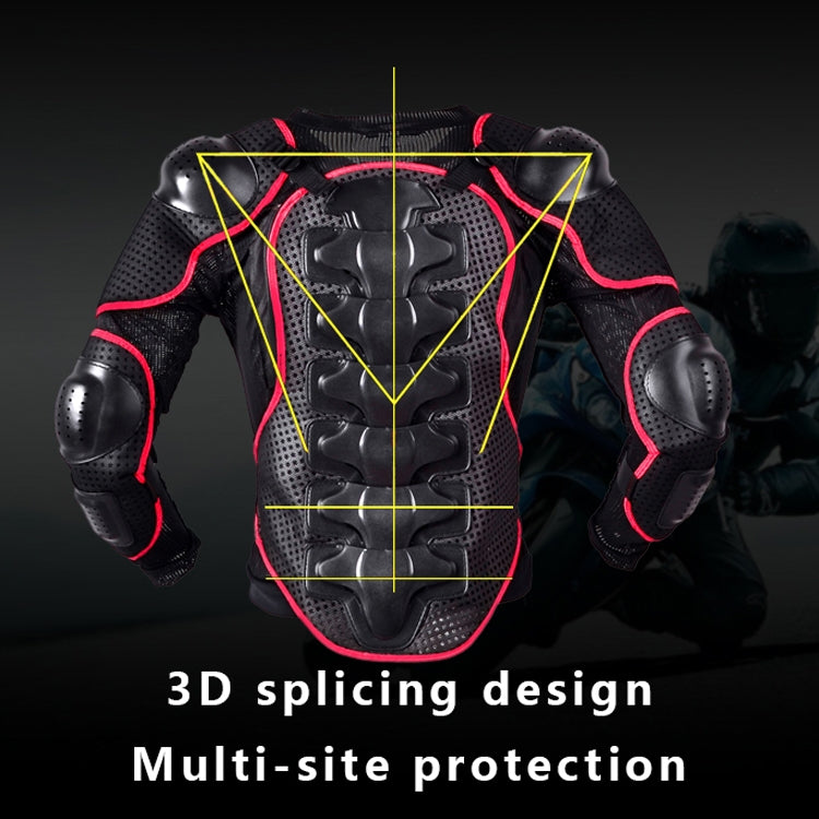 GHOST RACING F060 Motorcycle Armor Suit Riding Protective Gear Chest Protector Elbow Pad Fall Protection Suit