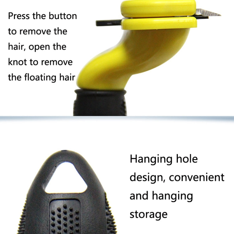 Dog Comb Pet Grooming Tool Hair Removal Knife Hair Removal Comb Pet Supplies