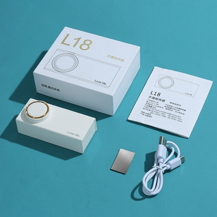 L18 Refrigerator Deodorizer Sterilization Deodorization Odor Preservation Small Household Car Air Purifier