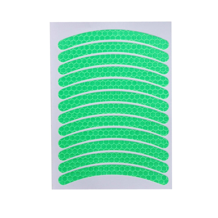 Jg-Phc-12 Children Bicycle Scooter Reflective Sticker Night Warning Riding Contour Sticker