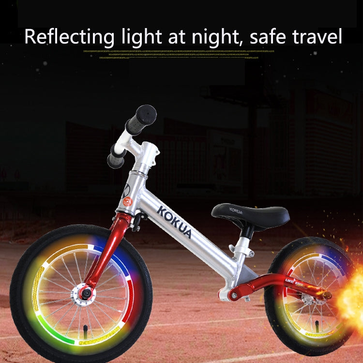 Jg-Phc-12 Children Bicycle Scooter Reflective Sticker Night Warning Riding Contour Sticker
