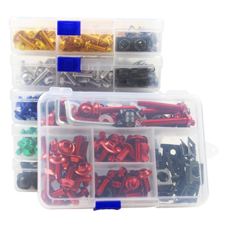 177 PCS/ Box Motorcycle Modification Accessories Windshield Cover Set Screw