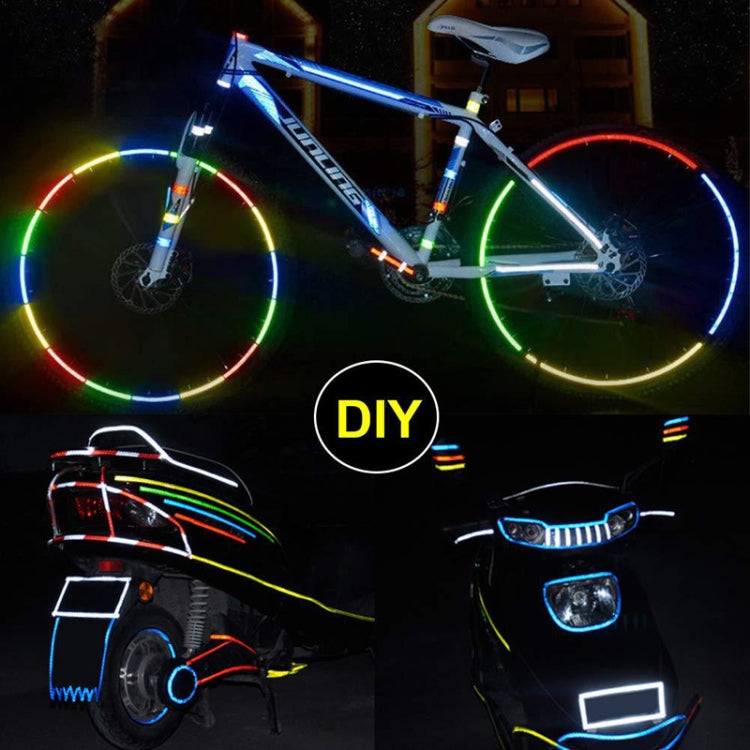 Bicycle Mountain Bike Motorcycle Sticker Car Contour Reflective Sticker Night Riding Reflective Sticker