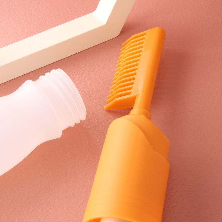 5 PCS Scale Press Hair Dye Bottle With Comb Teeth