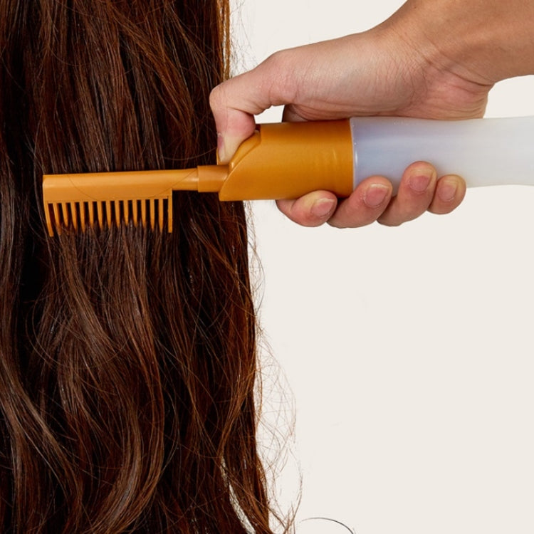 5 PCS Scale Press Hair Dye Bottle With Comb Teeth
