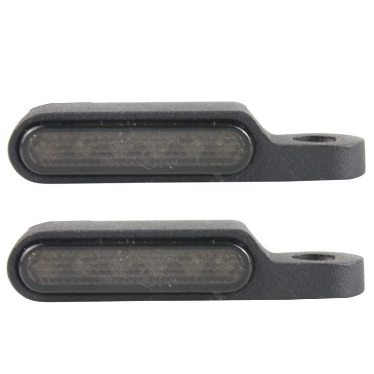 2 PCS Motorcycle Handle Turn Light Metal LED Indicator Light