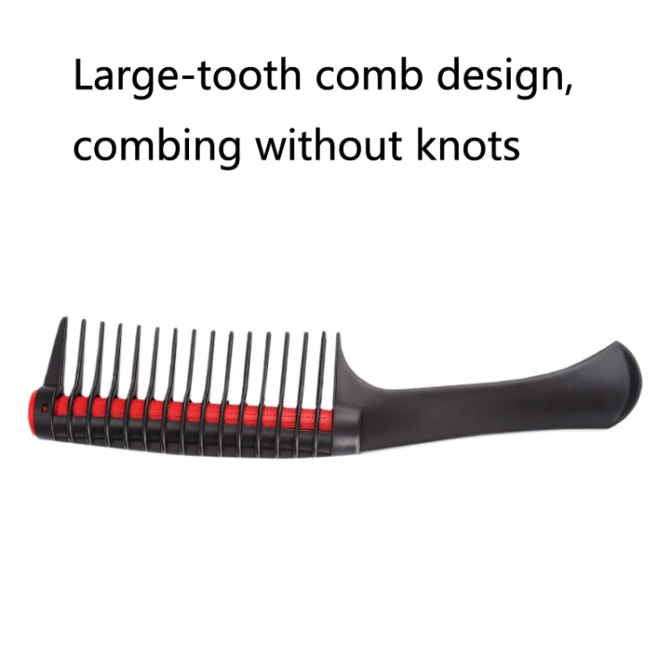 2 PCS 0089 Hair Salon Dyeing Hair Styling Brush Rolling Heart Smooth Hair Comb Brushing Hairdressing Tools