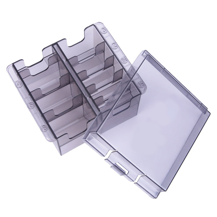 S8035 Clipper Fiber Comb Storage Box Hair Salon Limit Comb Computer Storage Box