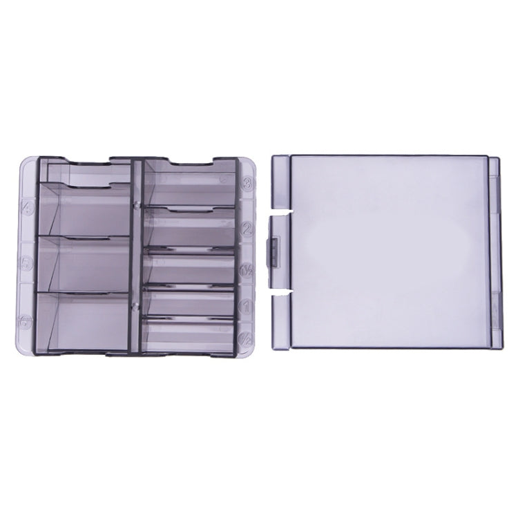 S8035 Clipper Fiber Comb Storage Box Hair Salon Limit Comb Computer Storage Box