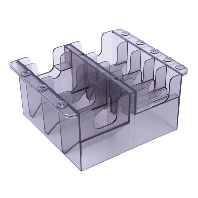 S8035 Clipper Fiber Comb Storage Box Hair Salon Limit Comb Computer Storage Box