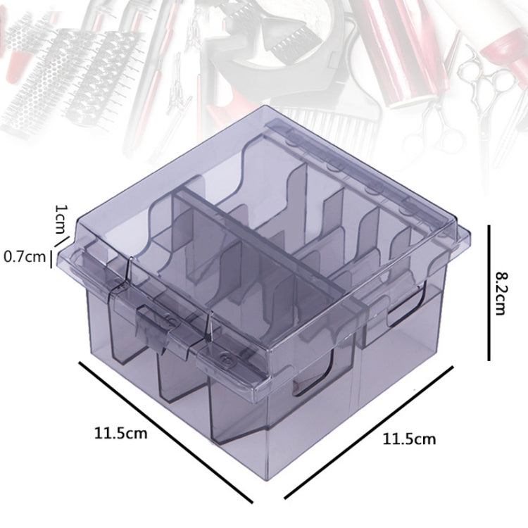 S8035 Clipper Fiber Comb Storage Box Hair Salon Limit Comb Computer Storage Box