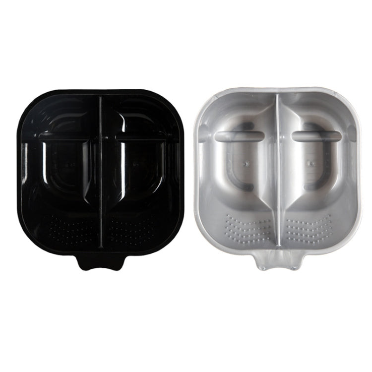 2 PCS P6185 Double-Bowl Hair Dyeing Bowl Oil Mixing Bowl Hair Dyeing Tool