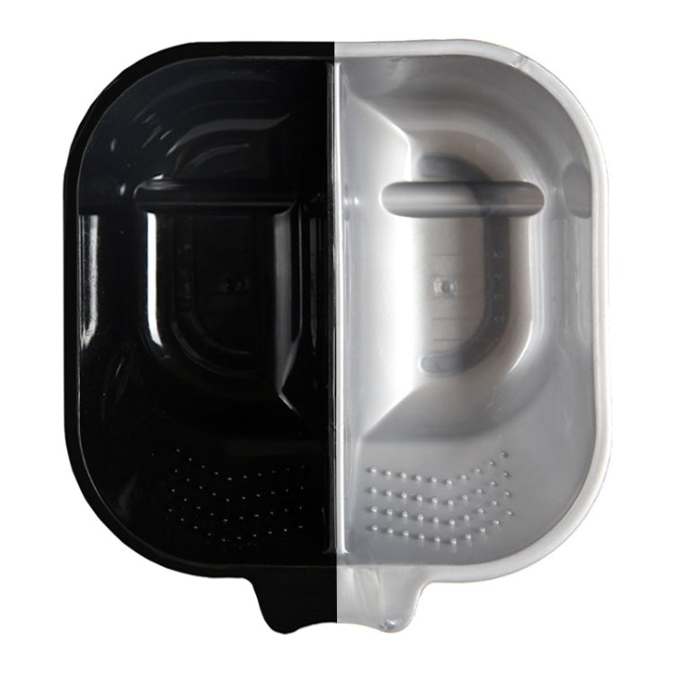 2 PCS P6185 Double-Bowl Hair Dyeing Bowl Oil Mixing Bowl Hair Dyeing Tool