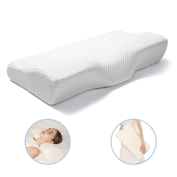 LD-007 Space Memory Foam Butterfly Pillow Sleep Neck Pillow