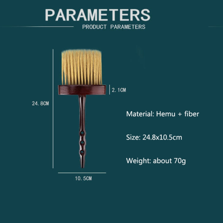 P6036 Long Handle Sweeping Hair Brush Hair Salon Haircut Cleaning Neck Sweeping Brush Household Cleaning Brush