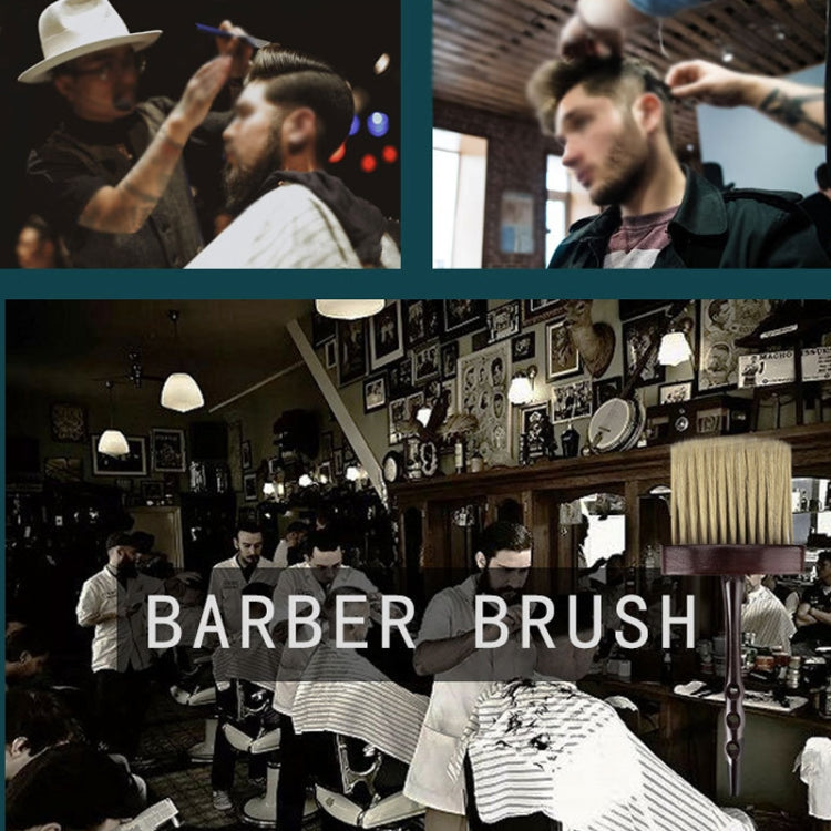 P6036 Long Handle Sweeping Hair Brush Hair Salon Haircut Cleaning Neck Sweeping Brush Household Cleaning Brush