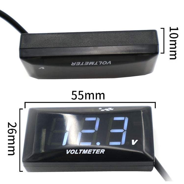 12-150V Motorcycle LCD Display Voltage