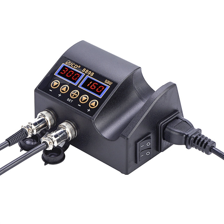 Hot Air Desoldering Station Dual Digital Display Two In One Temperature Control Electric Soldering Iron Soldering Station,