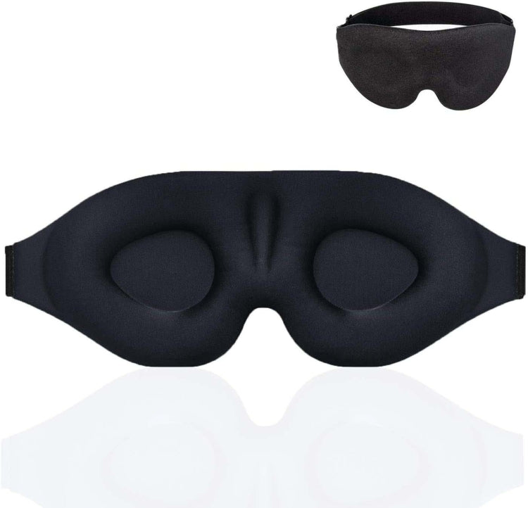 3D Sleeping Eye Mask Memory Foam Men And Women Shading Eye Mask Concave Eye Mask