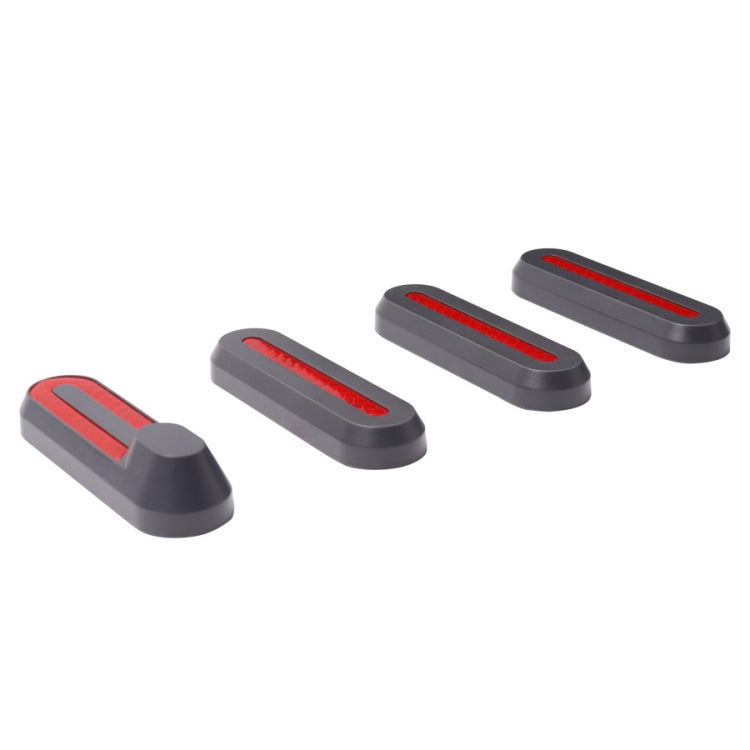 1 Set Electric Scooter Wheel Four-way Side Decorative Cover With Reflective Strips For Xiaomi Mijia 1S Pro