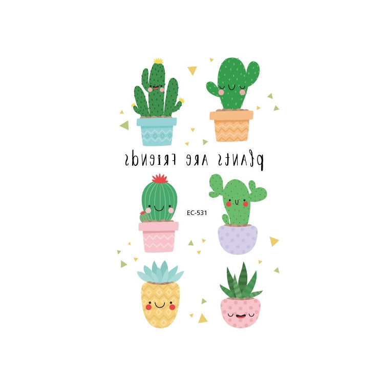 20 PCS Waterproof Anti-Sweat Children Cute Cartoon Animal Tattoo Stickers