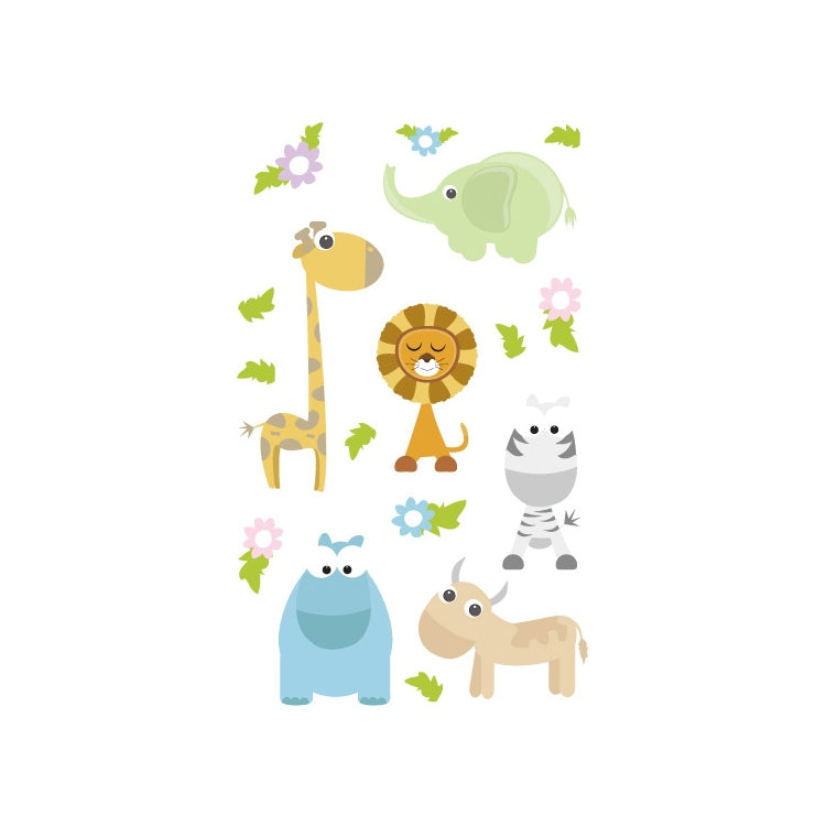 20 PCS Waterproof Anti-Sweat Children Cute Cartoon Animal Tattoo Stickers