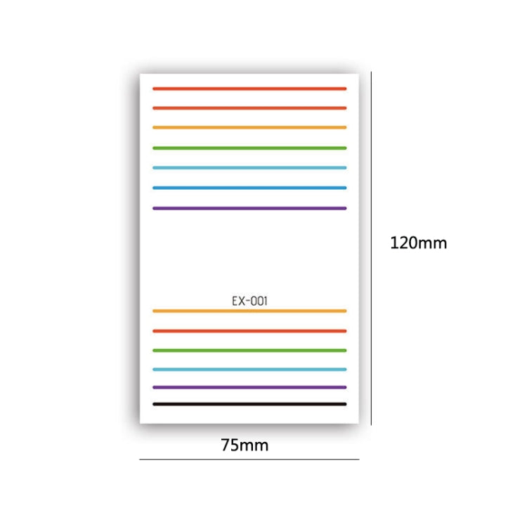 10 PCS Waterproof Color Luminous Tattoo Sticker Face Sticker